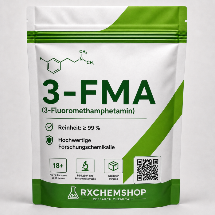 3-FMA (3-Fluoromethamphetamin) kaufen – Hochreines 3-Fluoromethamphetamin für Forschungszwecke
