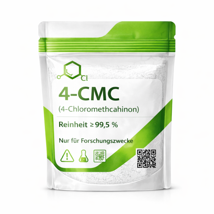 4-CMC (4-Chloromethcathinon) Forschungschemikalie ≥99,5 % Reinheit 4-CMC (4-Chloromethcathinon) kaufen – Synthetisches Cathinon für Forschung